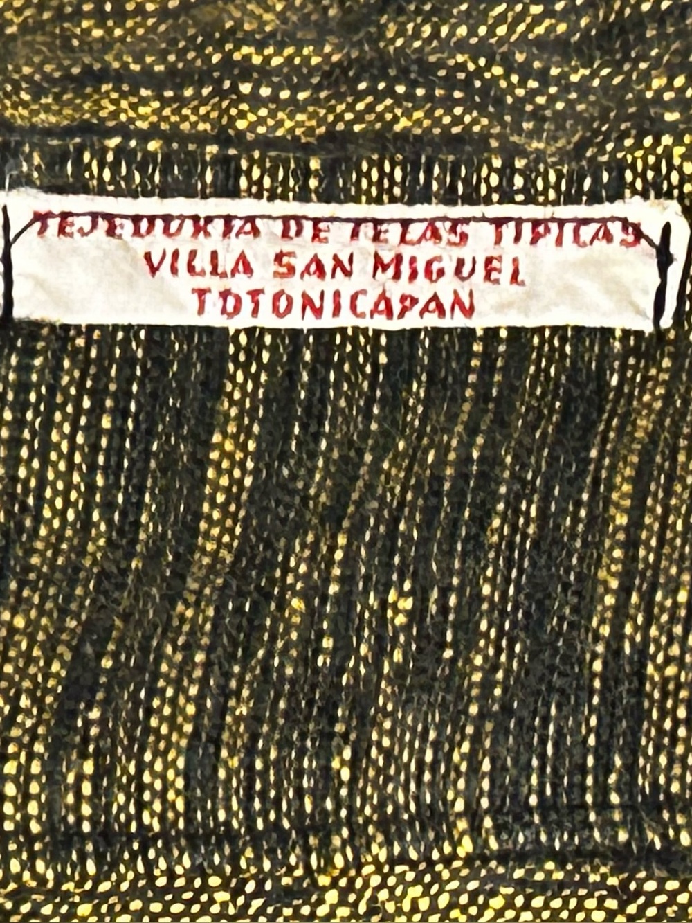 Artisan Made Guatemalan Boho Jacket Totonicapán Mayan Textile Artisan Shacket - Picture 4 of 9